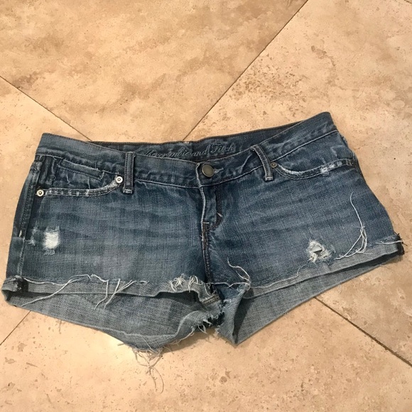 Abercrombie & Fitch Pants - A&F Jean Shorts